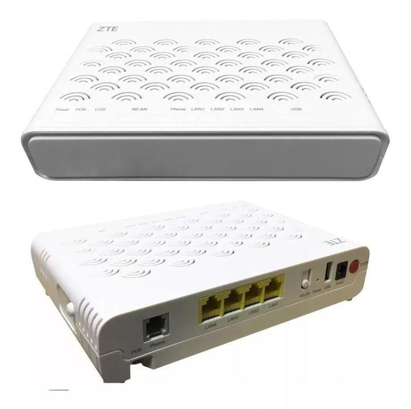 Gpon Onu Zte Zxhn F660 Fibra Ótica Wifi 4 Lan 2 Voip